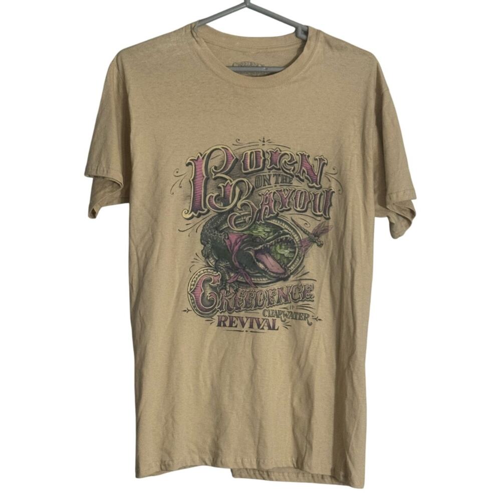 Creedence Clearwater Revival Tee Shirt Born On The Bayou Size Medium Band Merch